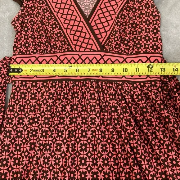 City Trisngles Elegant Geometric Patterned Dress Size M - Picture 13 of 14